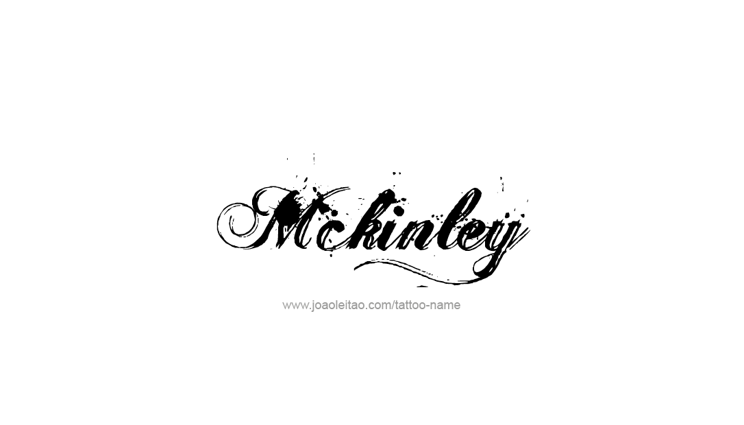 Tattoo Design Name Mckinley