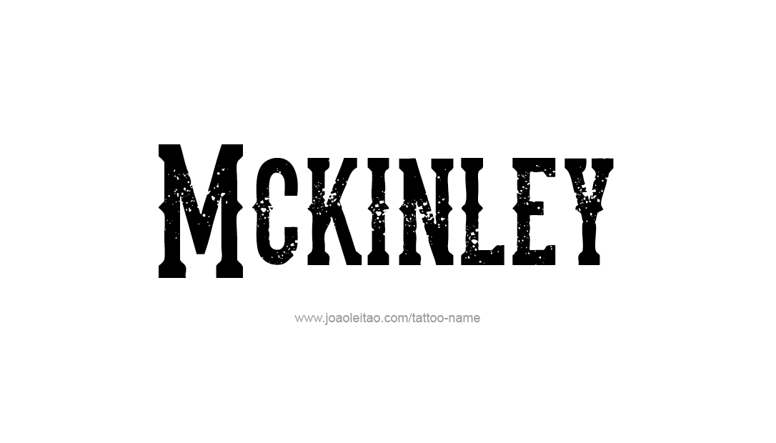 Tattoo Design Name Mckinley