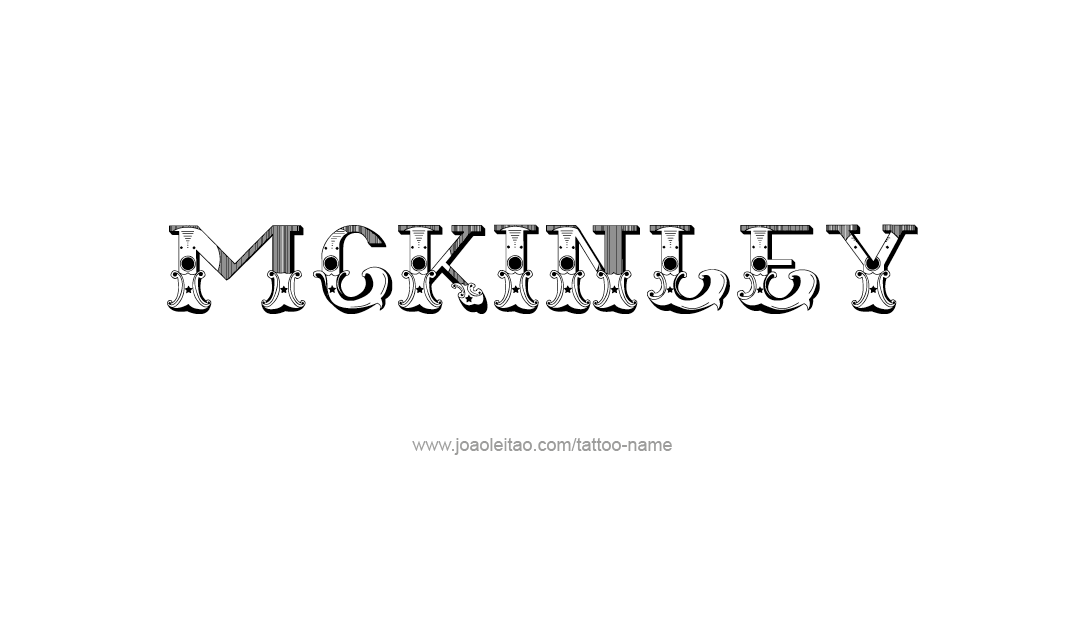 Tattoo Design Name Mckinley