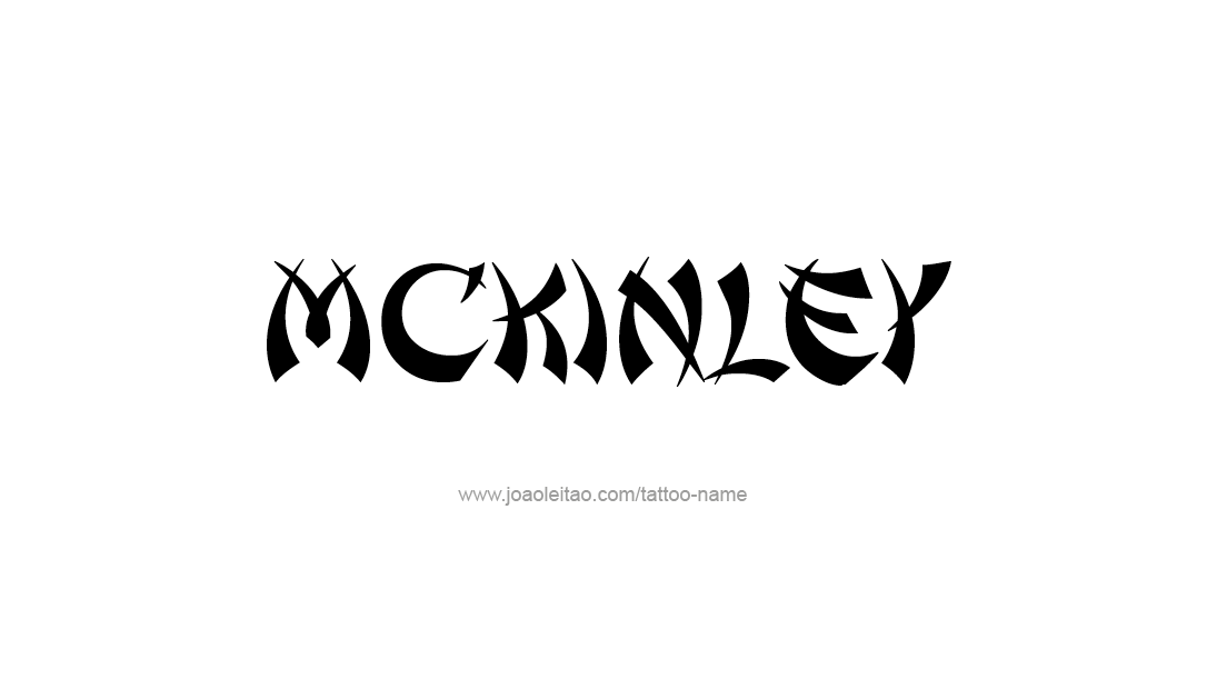 Tattoo Design Name Mckinley