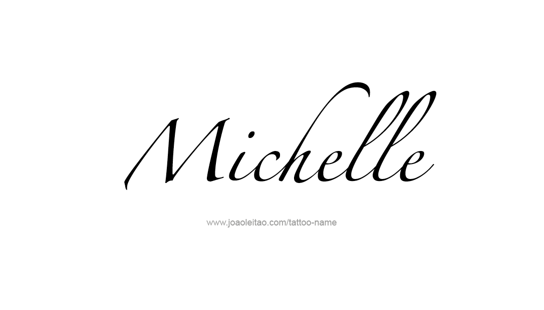 Tattoo Design Name Michelle