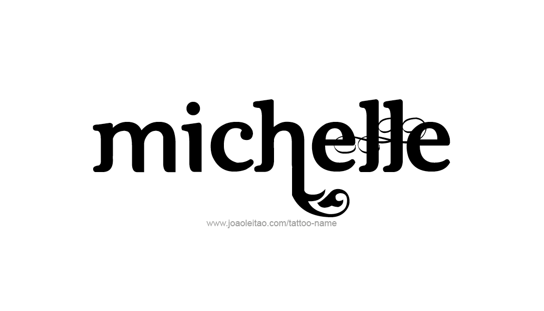 Tattoo Design Name Michelle