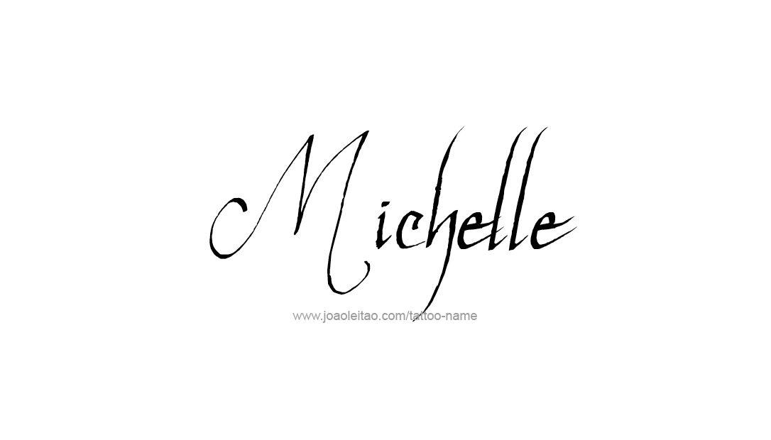 Tattoo Design Name Michelle