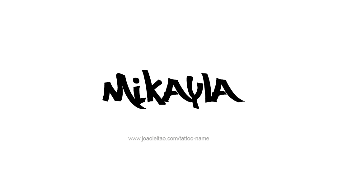 Tattoo Design Name Mikayla