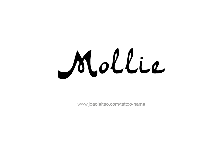 Tattoo Design Name Mollie