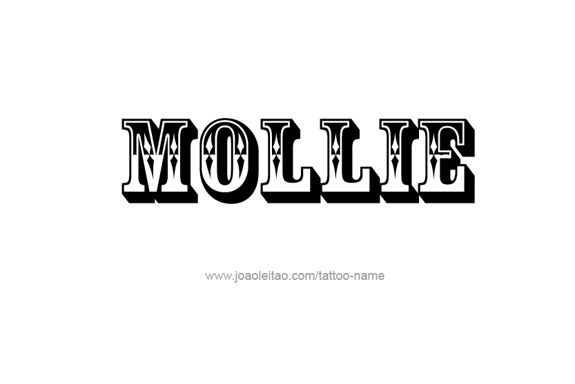 Tattoo Design Name Mollie