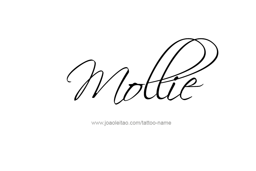 Tattoo Design Name Mollie