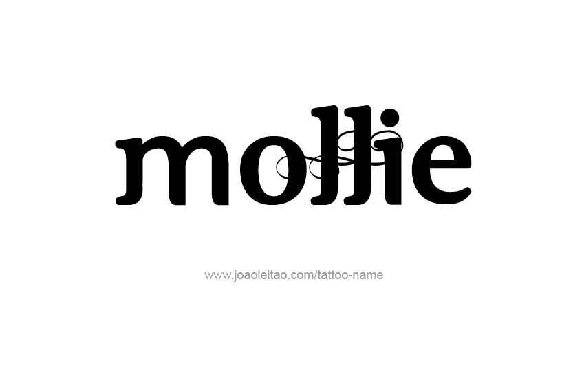 Tattoo Design Name Mollie