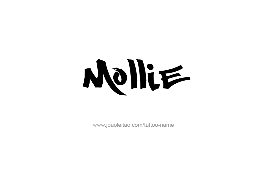 Tattoo Design Name Mollie