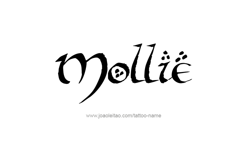 Tattoo Design Name Mollie