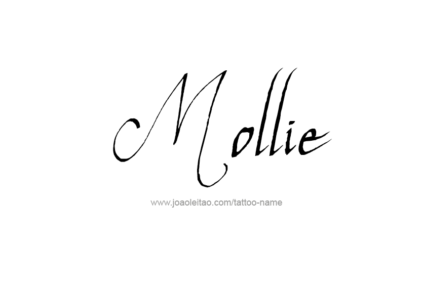 Tattoo Design Name Mollie