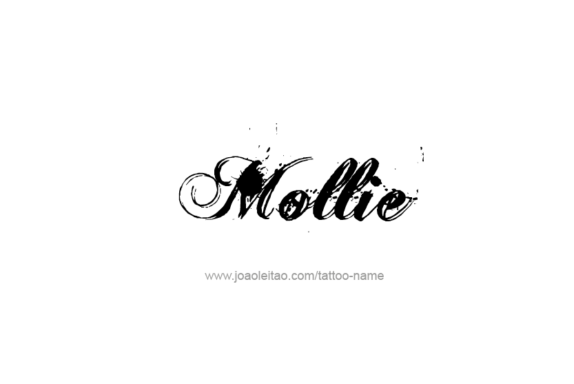 Tattoo Design Name Mollie