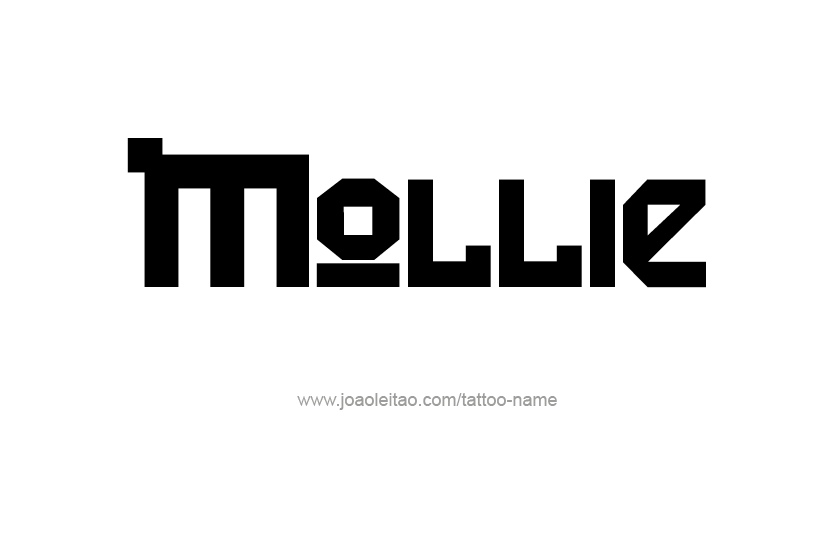 Tattoo Design Name Mollie