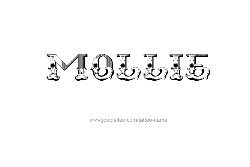 Tattoo Design Name Mollie