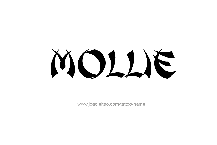 Tattoo Design Name Mollie