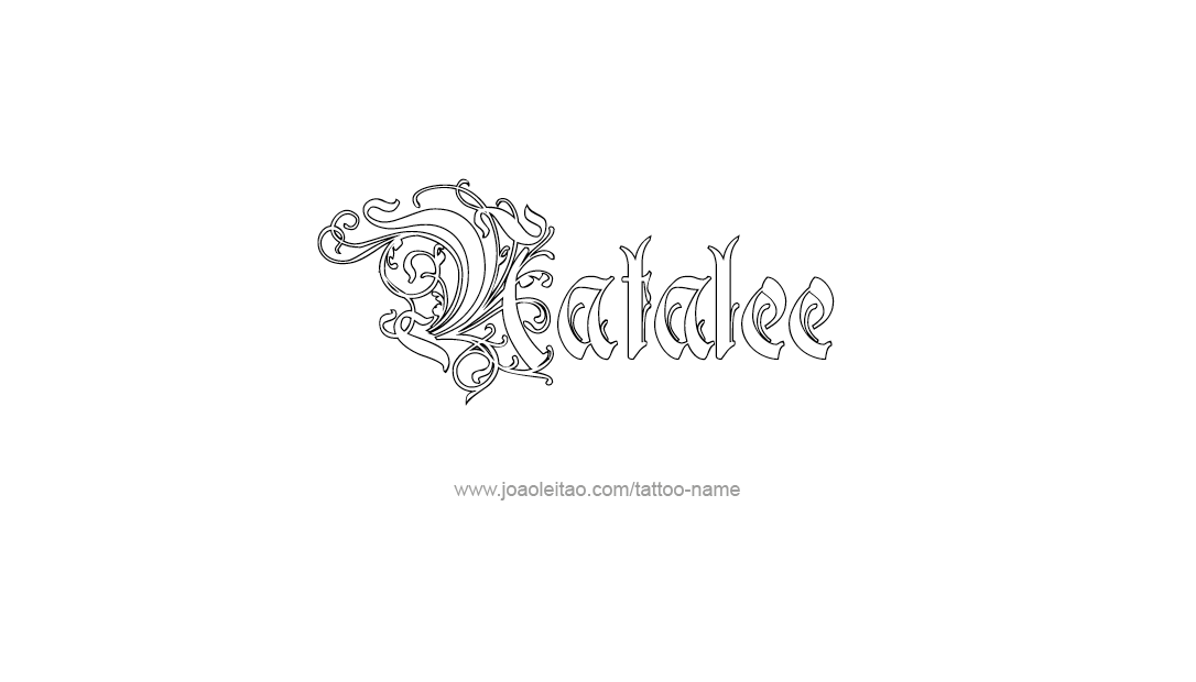 Tattoo Design Name Natalee