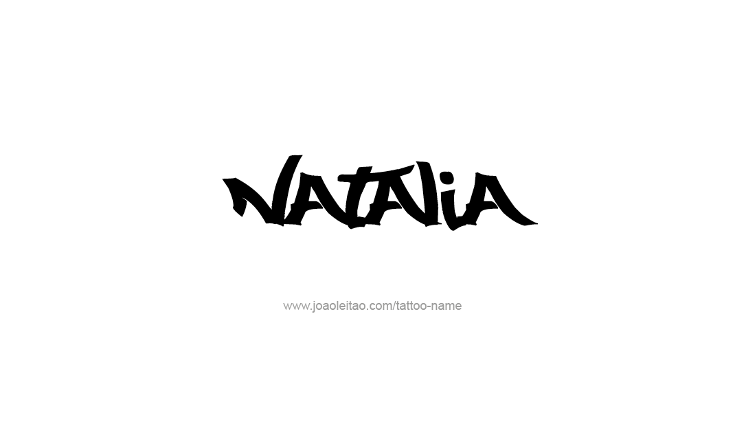 Natalia Name Tattoo Designs Name Tattoos Name Tattoo - vrogue.co