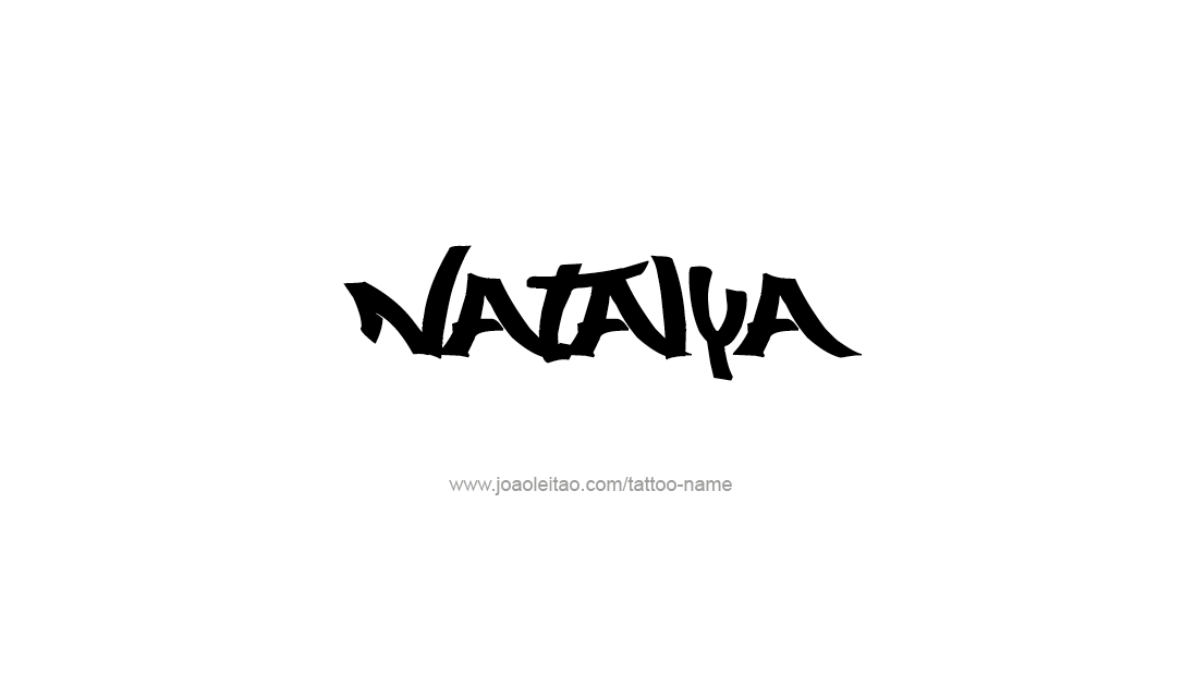 Tattoo Design Name Natalya