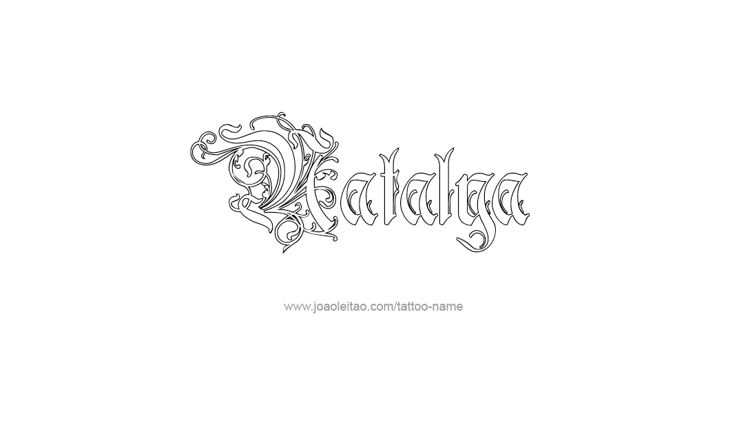 Tattoo Design Name Natalya