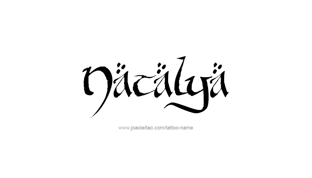 Tattoo Design Name Natalya