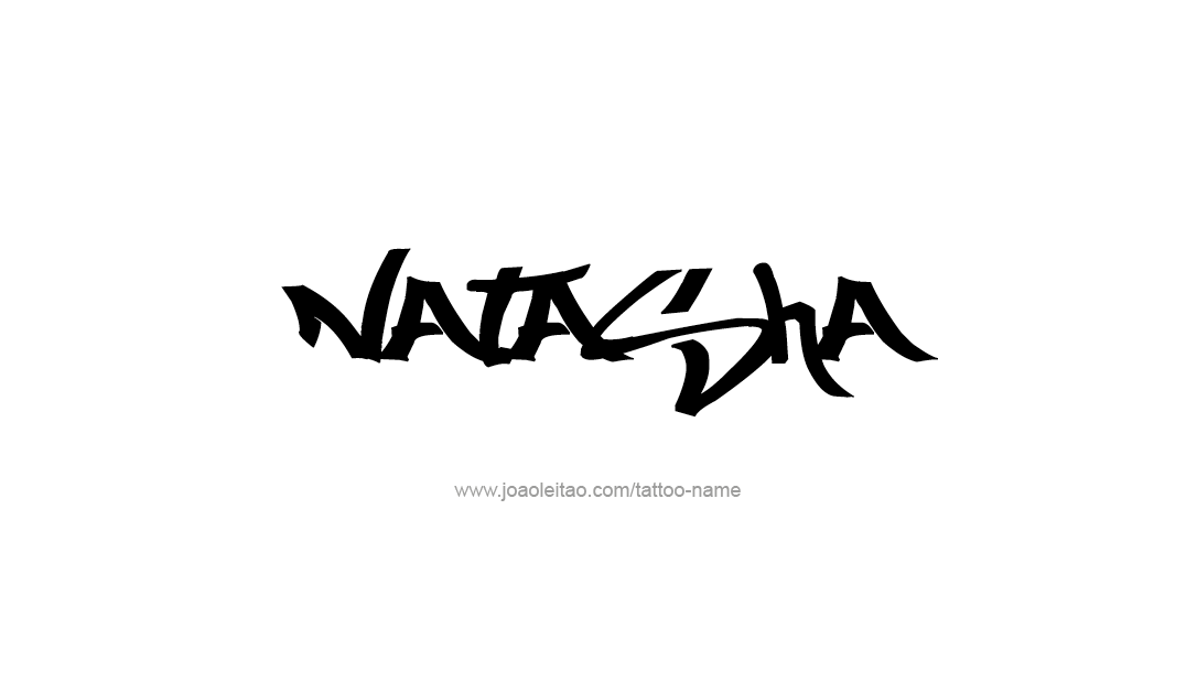 Tattoo Design Name Natasha