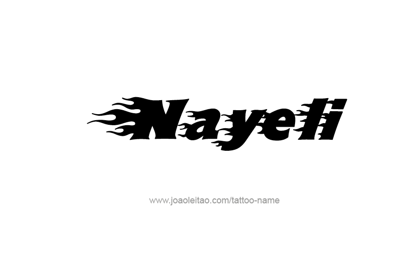 Tattoo Design Name Nayeli