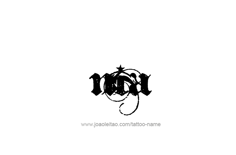 Tattoo Design Name Nia