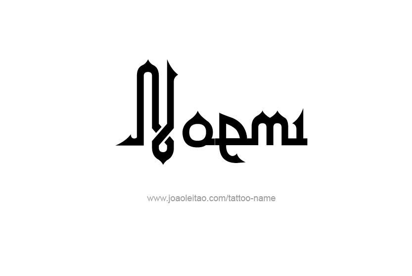 Tattoo Design Name Noemi