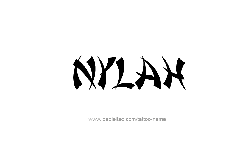 Tattoo Design Name Nylah
