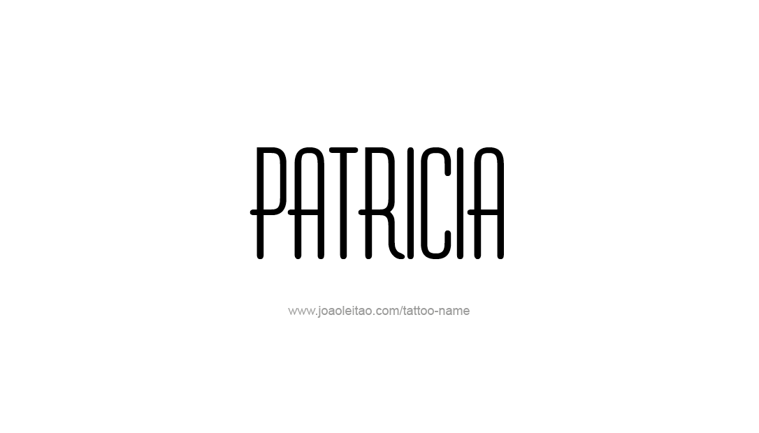 Tattoo Design Name Patricia   