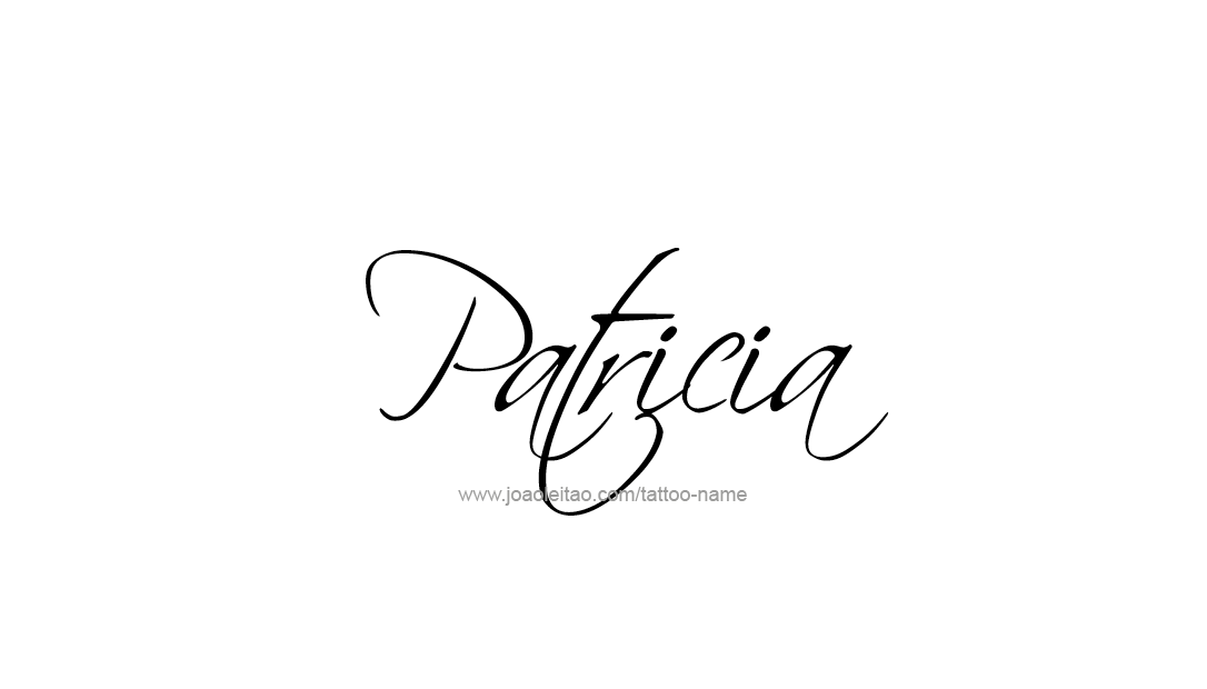 Tattoo Design Name Patricia   