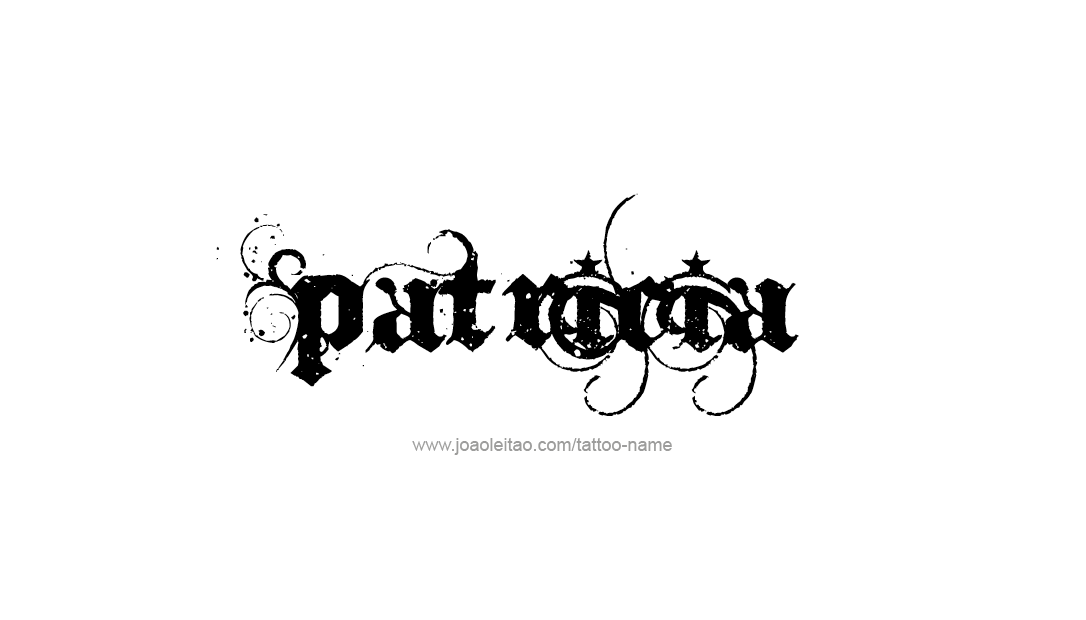 Tattoo Design Name Patricia   