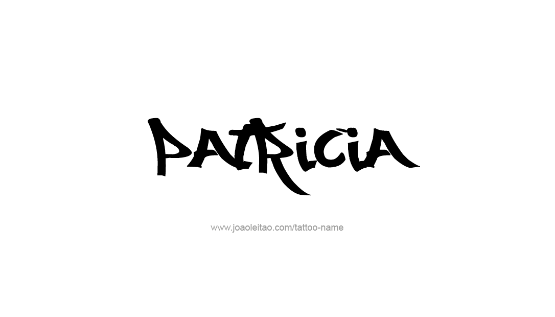 Tattoo Design Name Patricia   