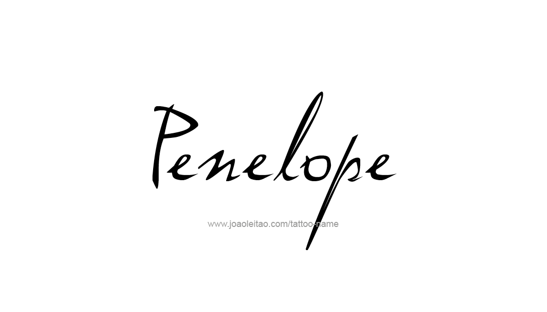 Tattoo Design Name Penelope   