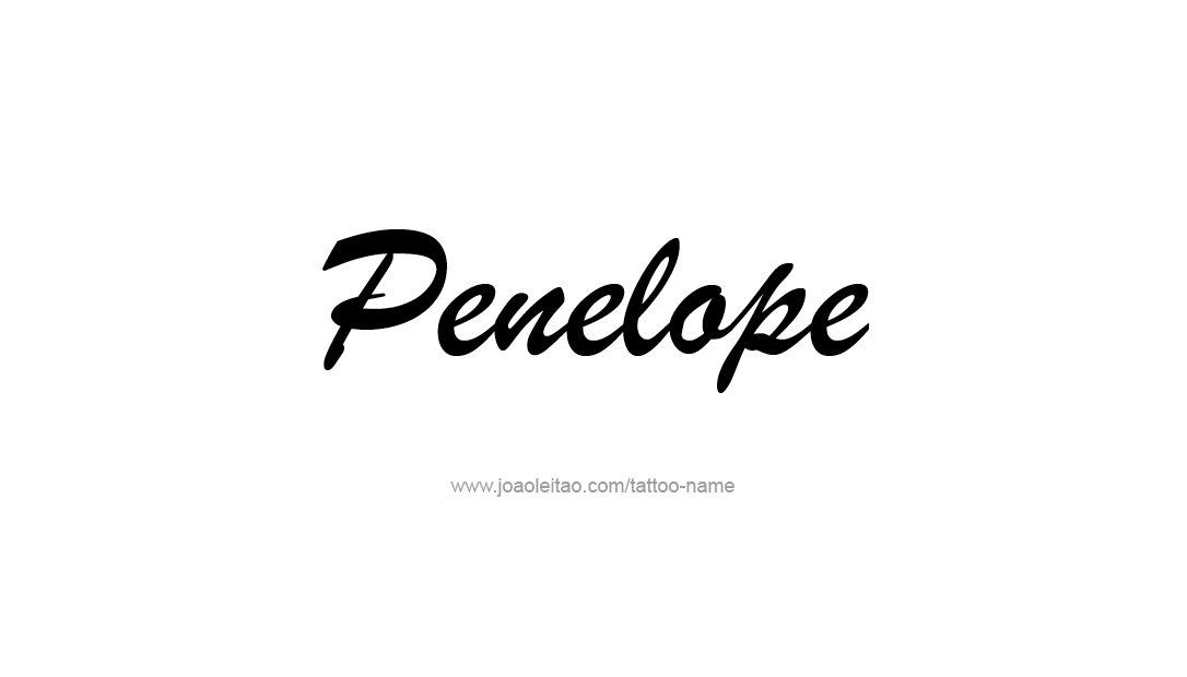 Tattoo Design Name Penelope   