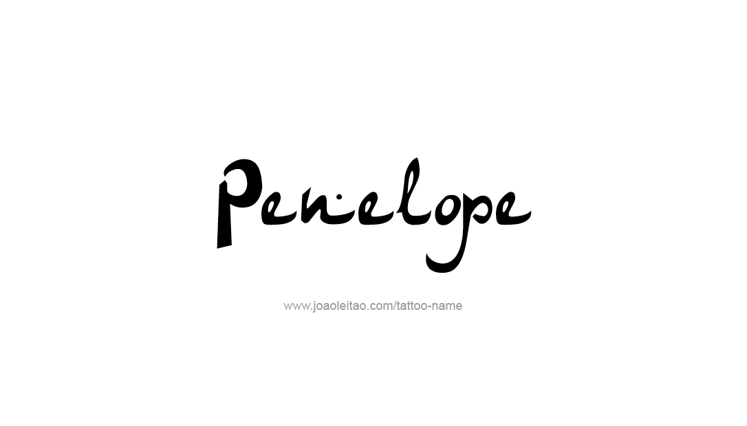 Tattoo Design Name Penelope   