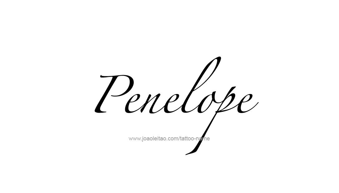 Tattoo Design Name Penelope   