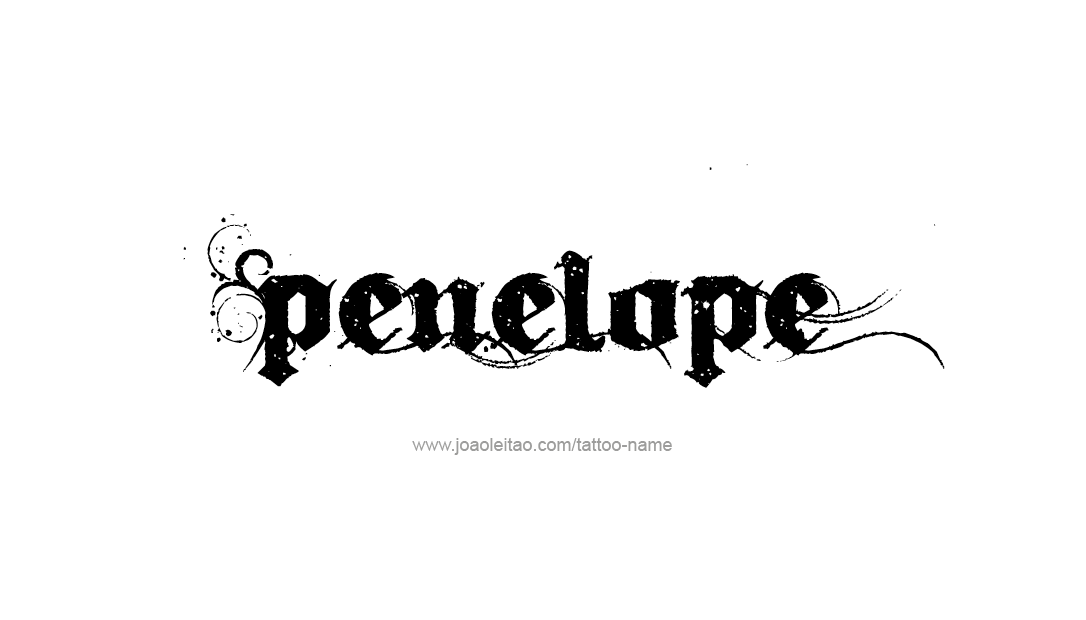 Tattoo Design Name Penelope   