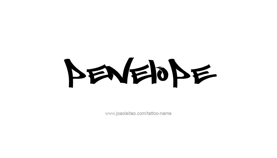 Tattoo Design Name Penelope   