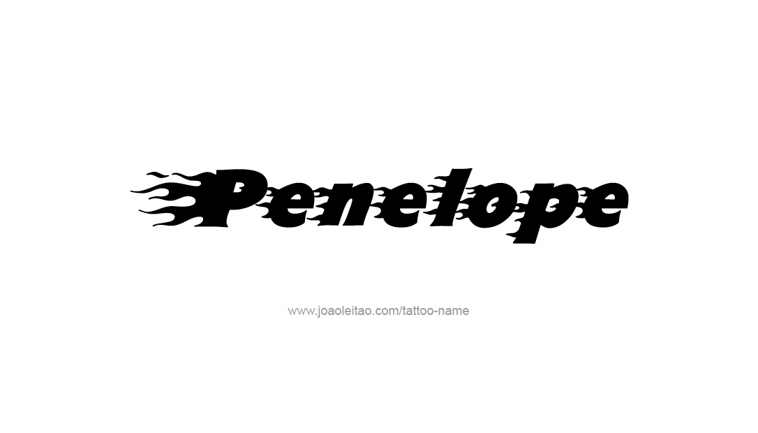 Tattoo Design Name Penelope   