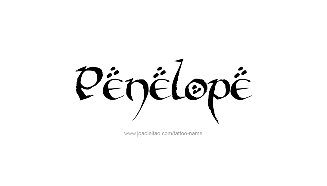 Tattoo Design Name Penelope   