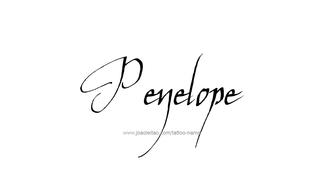 Tattoo Design Name Penelope   