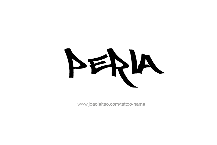 Tattoo Design Name Perla   