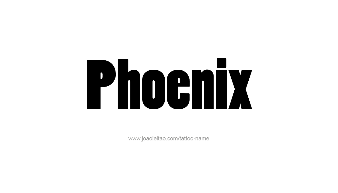 Tattoo Design Name Phoenix   