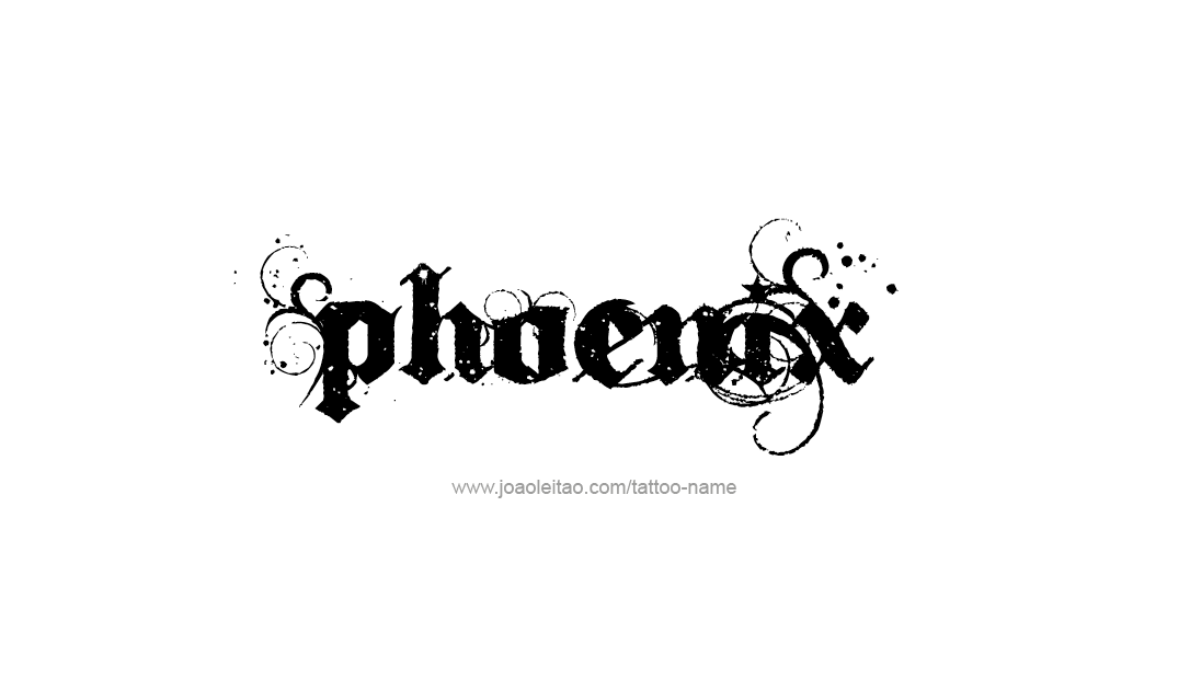 Tattoo Design Name Phoenix   