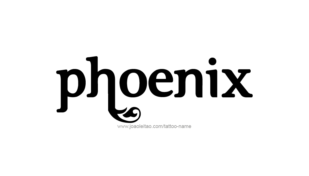 Tattoo Design Name Phoenix   