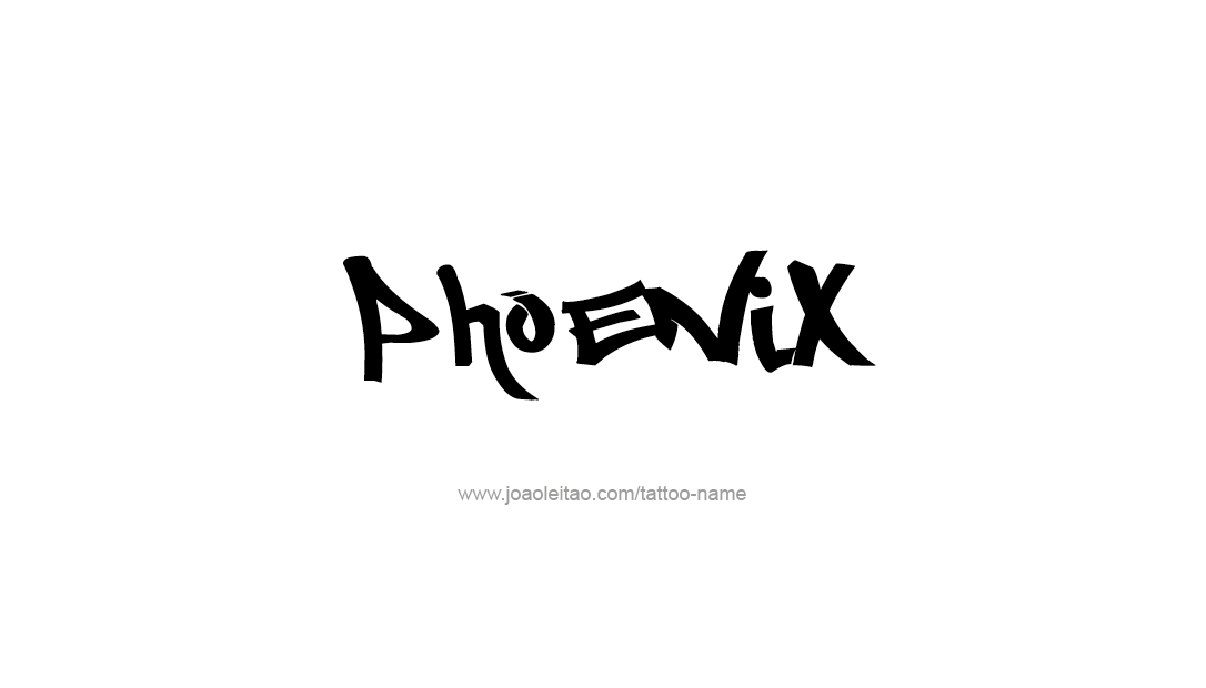 Tattoo Design Name Phoenix   