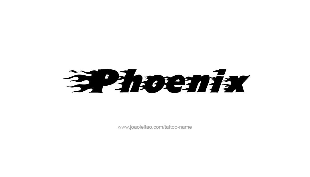 Tattoo Design Name Phoenix   