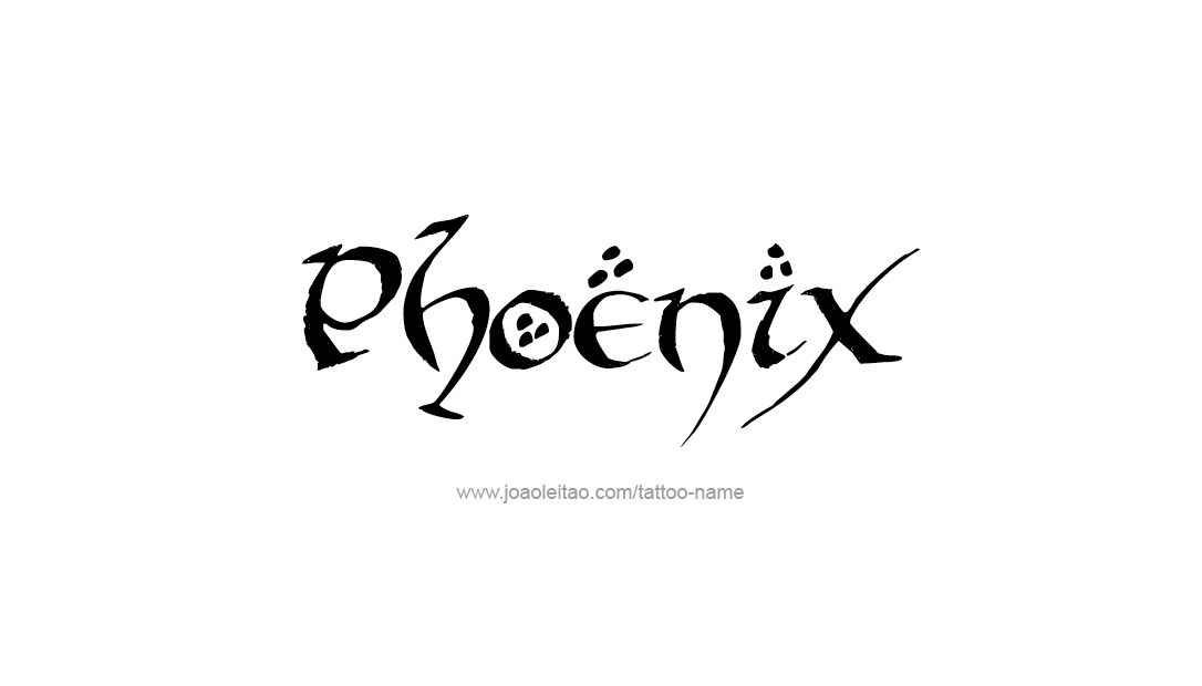 Tattoo Design Name Phoenix   