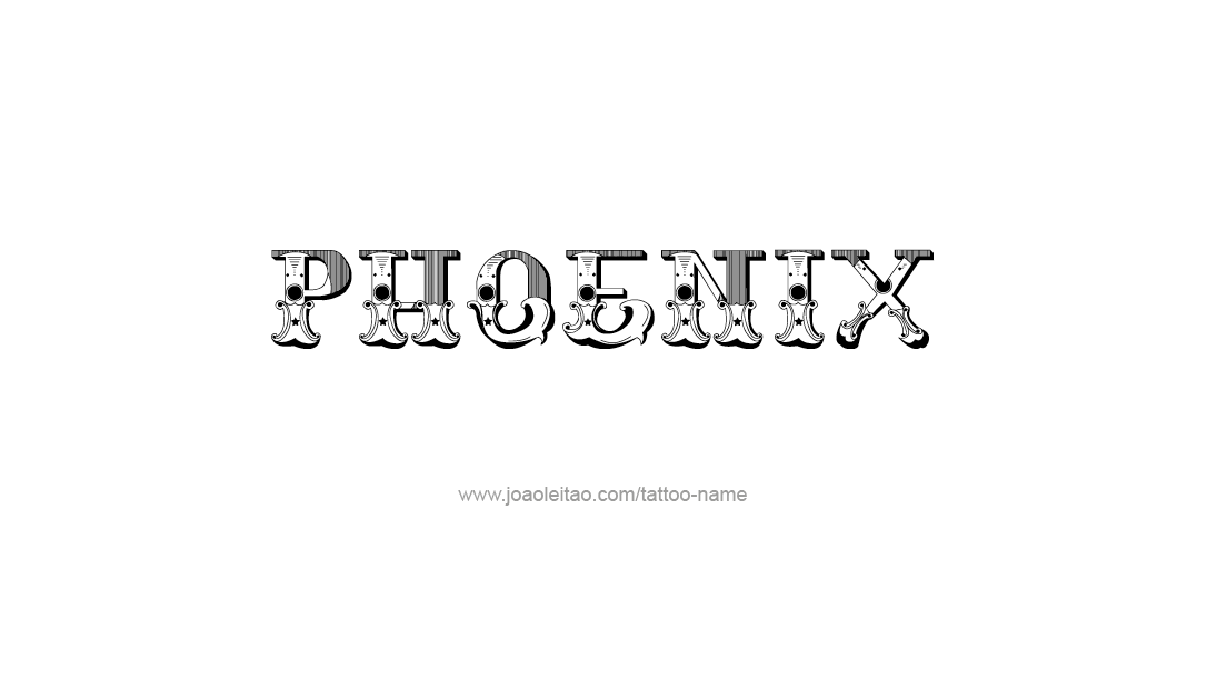 Tattoo Design Name Phoenix   